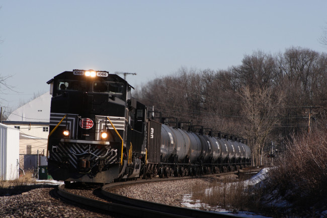 Обои картинки фото техника, поезда, локомотив, рельсы, состав