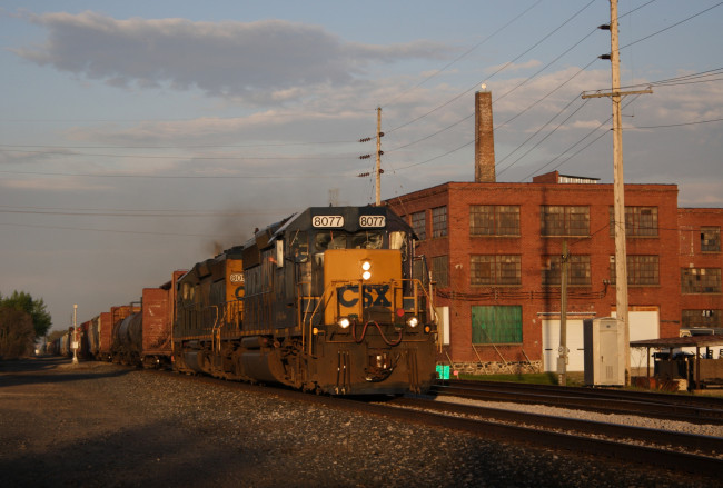 Обои картинки фото техника, поезда, локомотив, рельсы, состав