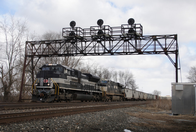 Обои картинки фото техника, поезда, локомотив, состав, рельсы