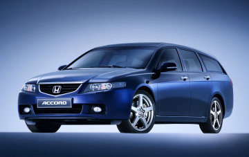 Картинка автомобили honda cm tourer accord синий