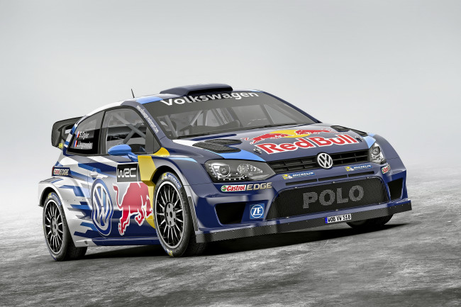 Обои картинки фото автомобили, volkswagen, 2015г, typ, 6r, r, wrc, polo