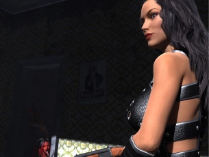 Картинка 3д+графика фантазия+ fantasy взгляд девушка фон