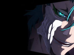 Картинка аниме bleach улыбка блич гримджоу