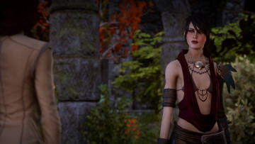 Картинка 3д+графика фантазия+ fantasy фон взгляд девушка