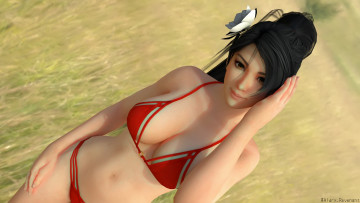 Картинка 3д+графика люди+ people фон девушка взгляд