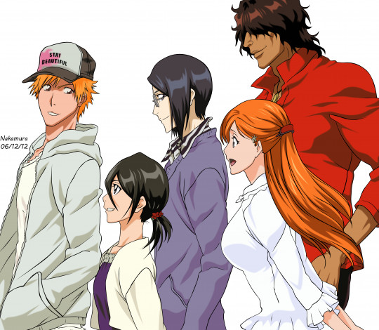 Обои картинки фото аниме, bleach, блич