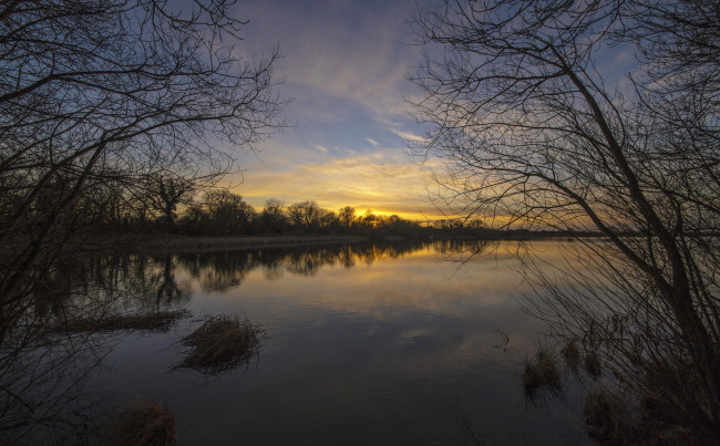 Обои картинки фото природа, восходы, закаты, рассвет