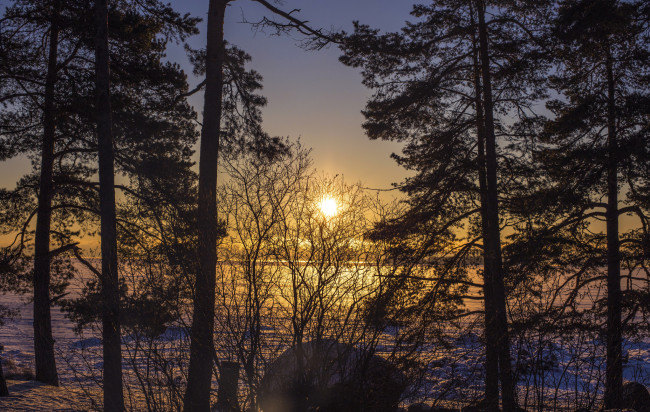 Обои картинки фото природа, восходы, закаты, рассвет