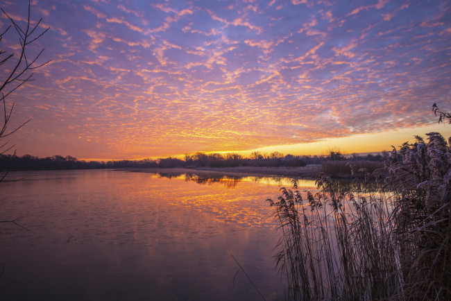 Обои картинки фото природа, восходы, закаты, рассвет