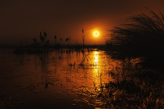 Обои картинки фото природа, восходы, закаты, закат