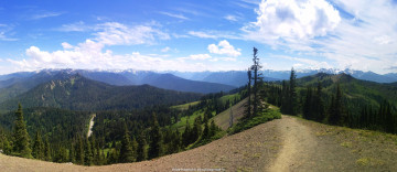 Картинка природа горы небо облака