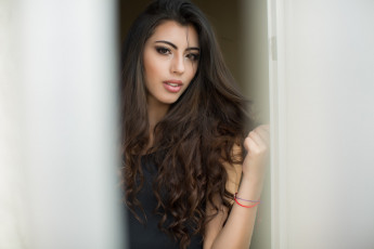 Картинка девушка девушки -unsort+ брюнетки темноволосые модель