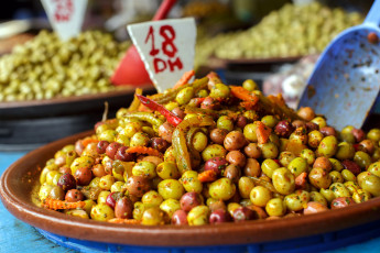 обоя еда, оливки, много