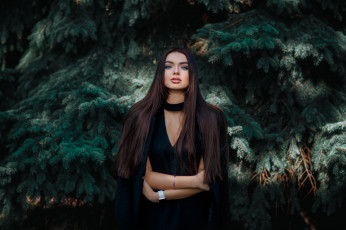 Картинка девушка девушки -unsort+ брюнетки темноволосые модель