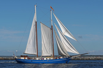 Картинка корабли парусники паруса мачты