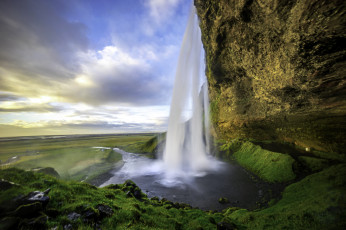 Картинка природа водопады простор