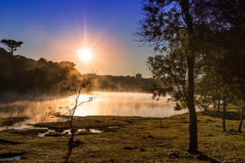 Картинка природа восходы закаты простор