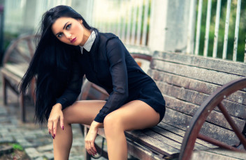 Картинка девушка девушки -unsort+ брюнетки темноволосые модель