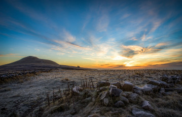 Картинка природа восходы закаты простор