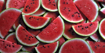 Картинка еда арбуз ломтики