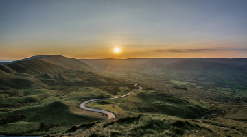 Картинка природа восходы закаты простор