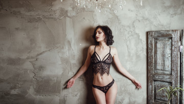 Картинка девушка девушки -unsort+ брюнетки темноволосые модель