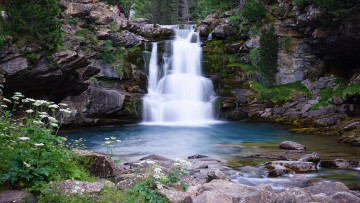 Картинка природа водопады простор