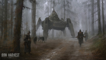 Картинка видео+игры iron+harvest action стратегия iron harvest