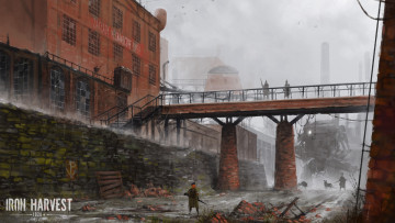 Картинка видео+игры iron+harvest action стратегия iron harvest