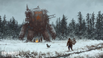 Картинка видео+игры iron+harvest стратегия iron harvest action
