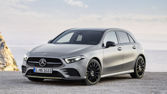 Обои картинки фото mercedes-benz a-class edition-1 2019, автомобили, mercedes-benz, 2019, edition-1, a-class