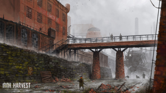 Обои картинки фото видео игры, iron harvest, action, стратегия, iron, harvest