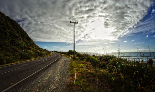 Обои картинки фото природа, дороги, простор