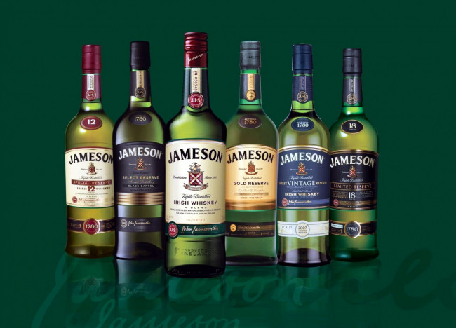 Обои картинки фото бренды, jameson, виски