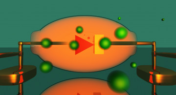 обоя векторная графика, -графика , graphics, шары, фон