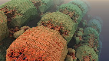 Картинка 3д+графика абстракция+ abstract цвет фон узор