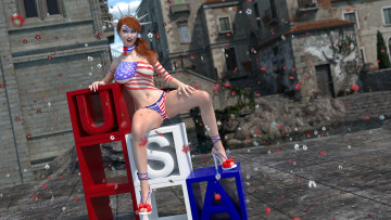 Картинка 3д+графика люди+ people девушка фон взгляд