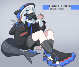 Картинка аниме virtual+youtuber виртуальный ютубер