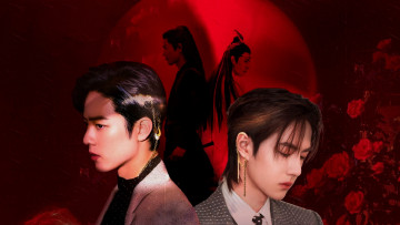 Картинка разное знаменитости ван ибо wang yi bo сяо чжань xiao zhan