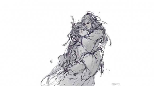 Обои картинки фото аниме, mo dao zu shi, the, untamed, неукротимый, повелитель, чэньцин, мосян, тунсю, mo, dao, zu, shi, магистр, дьявольского, культа