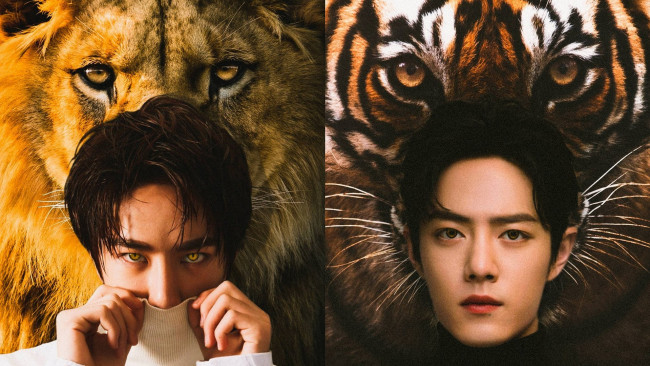 Обои картинки фото разное, знаменитости, ван, ибо, wang, yi, bo, сяо, чжань, xiao, zhan