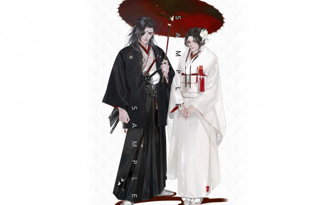 Обои картинки фото аниме, tian guan ci fu, благословение, небожителей, tian, guan, ci, fu, мосян, тунсю