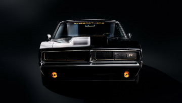 Картинка автомобили dodge 1969 front black charger sema ringbrothers 2023