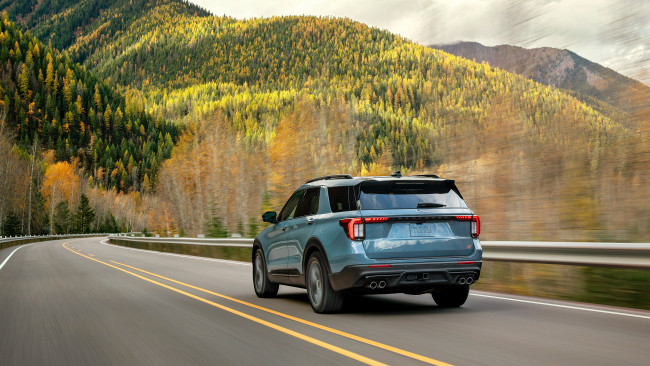 Обои картинки фото автомобили, ford, explorer, st, 2025