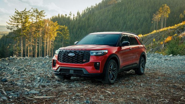 Обои картинки фото автомобили, ford, explorer, st, 2025