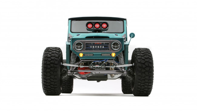 Обои картинки фото автомобили, toyota, fj, bruiser, fj45, pickup, trd, sema, show, concept, 2023