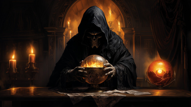 Обои картинки фото фэнтези, нежить, нейросети, графика, нейроарт, ai, art, нейронные, сети, рисунки, нейро, искусство