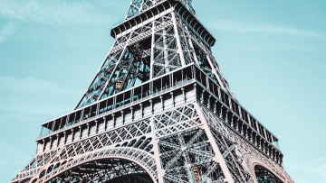 обоя eiffel tower, города, париж , франция, eiffel, tower