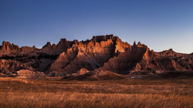 Обои картинки фото badlands national park, south dakota, природа, горы, badlands, national, park, south, dakota