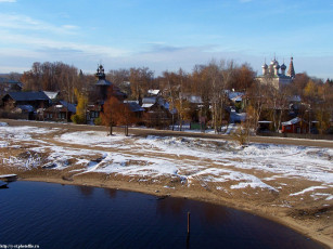 Картинка кострома вид на город города православные церкви монастыри